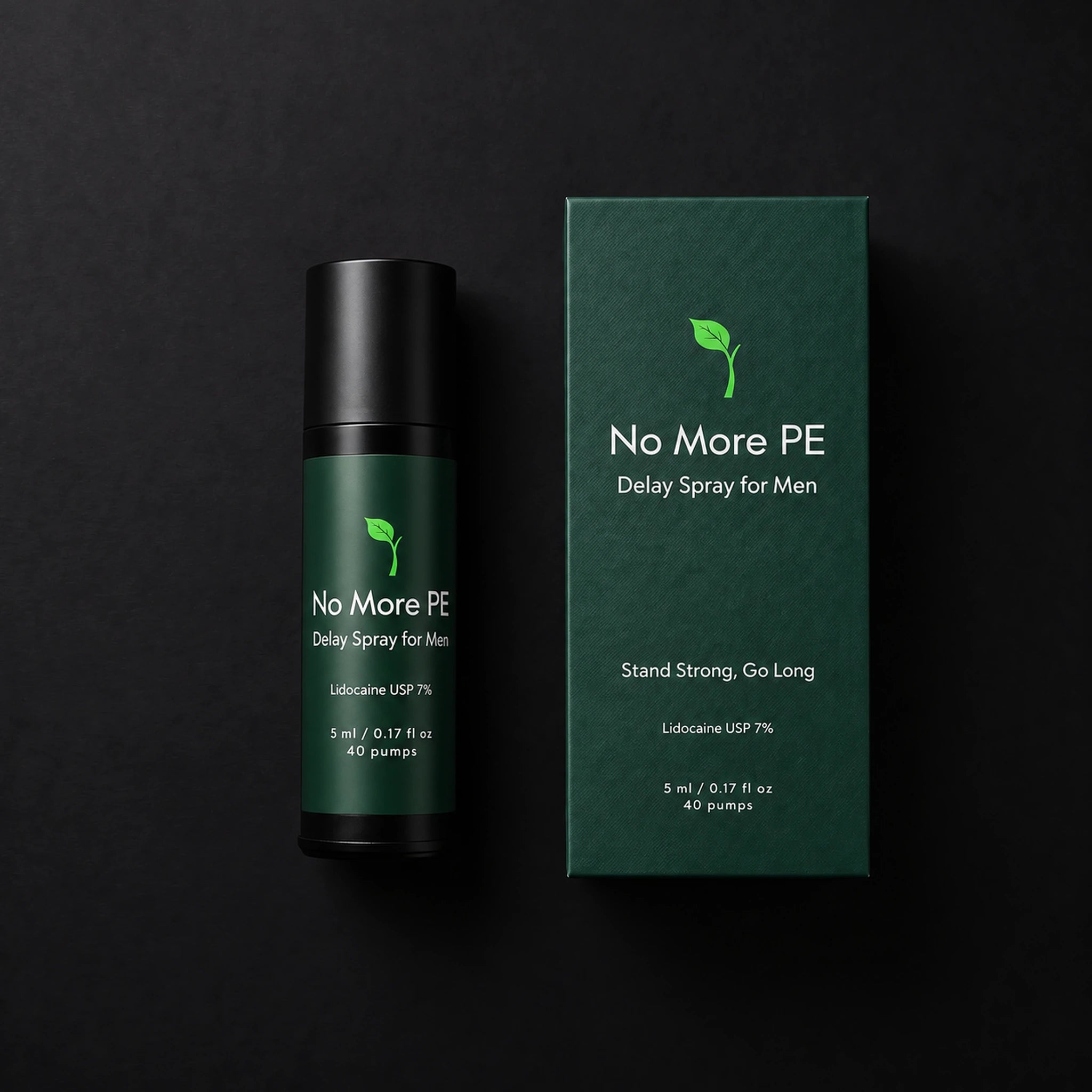 My Store delay spray and packaging